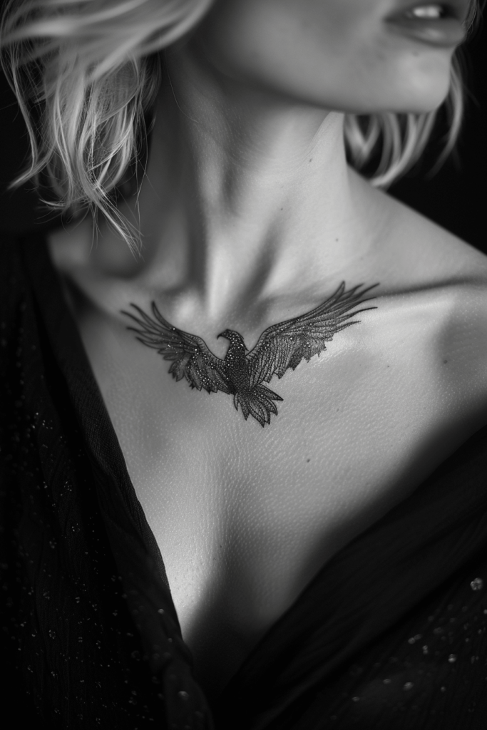21+ Fabulous Phoenix Tattoo Ideas for Women