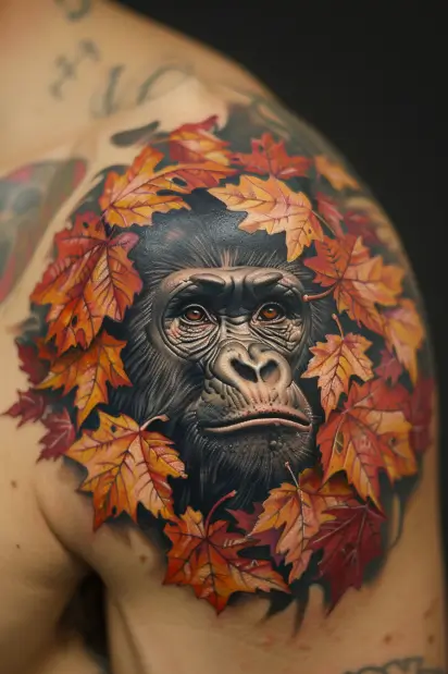 Stunning Gorilla Tattoo Ideas for a Fierce Look